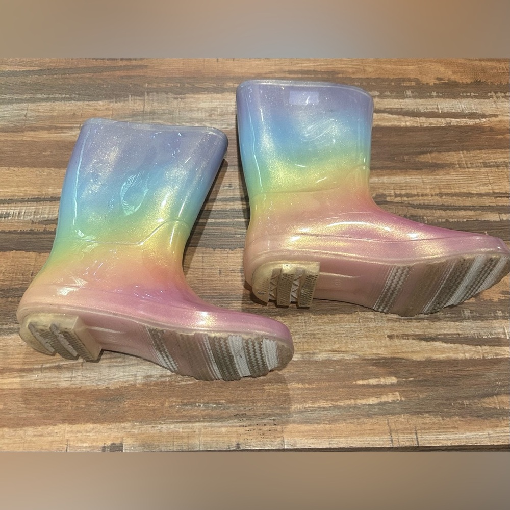 Rainbow rain  Boots